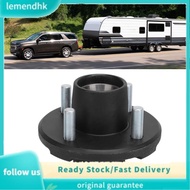 lemendhk 2000lbs Trailer Axle Kit Enhanced Safety High Load Bearing 4 On 4in Screw Idler Hub Round B