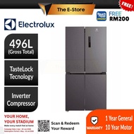 Electrolux 496L UltimateTaste 700 French Door Refrigerator - Bottom Mount Freezer | EQE4900A-B (Frid