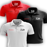 baju budak lelaki tshirt lelaki BAJU POLO LELAKI Daiwa Mens Polo Collar T-shirt HITAM MERAH PUTIH PL