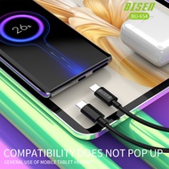 BISEN BU654-655 65W Pd Fast Charging Data Cable w/ 1m Length Type-C to Type-C