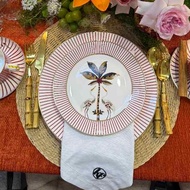 KF Studio - Pink Oriental Set Plate (Loose item)