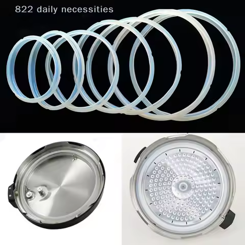 18/20/22/24cm Silicone Rubber Gasket Cooker Lid Sealing Ring Electric Pressure Cooker Replacement fo