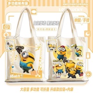 Little Yellow Man 3 James Henry Ed Cute Canvas Bag Peripheral Big Eye Cute School Bag Shoulder Bag G