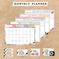 Monthly Wall Planner Schedule Board Monthly Schedule Board