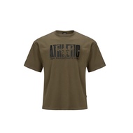 [HDEX] Athletic Over Fit Short Sleeve Top Khaki