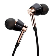 1MORE Triple Driver E1001 หูฟัง 3ไดรเวอร์ตัวท้อป เกรด aerospace แจ็คแบบ Lightning (สีทอง)