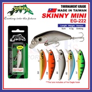 (4.3g/5.0cm) Strike Pro Skinny Mini EG-222AS Fishing Lure Sinking Casting Fishing Lure Premium