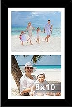 JCJMY 11x17 Double Picture Frame 8x10, Display 2 8 x 10 Photos or 11x17 Picture, Two Opening Double 