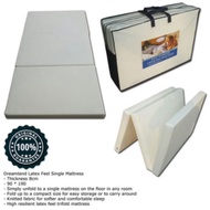 Foldable mattress / Tilam Bujang Berlipat Rebond / Tilam bujang / Single Mattress