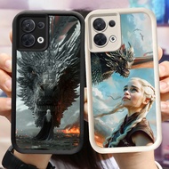 NB-25 Game of Thrones Shockproof Casing for OPPO F21 F21S K9X Reno 7 8 Find X5 Lite Pro