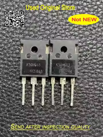 Used original 10pcs K75H603 K50H603 K40H603 K30H603 K20H603 K60H603 IKW60N60H3 IKW50N60H3 IKW40N60H3