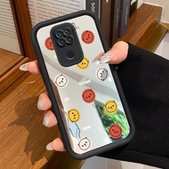 Xiaomi Redmi Note 9 Note 9s Note 9 Pro POCO M2 Pro Case HP Casing Tattoo Leopard Pattern Casing Mirr