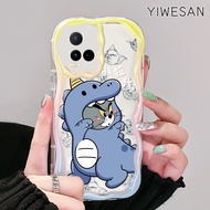 YIWESAN Casing Ponsel untuk VIVO Y21 2021 Y21G Y33s Y21s Y21e Y21a Y21t T1x 4G Case pelindung casing