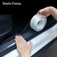 For Hyundai Elantra Avante CN7 2021 2022 Accessories Transparent Car Door Sill Protection Strip Auto Threshold Guard Stickers