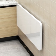 Wall-mounted folding table table household wall tables connected to the wall to eat table computer t