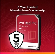 WD Red Pro 20TB 3.5 form factor SATA 6 Gb/s  7200 RPM 512 cache 5 yrs warranty