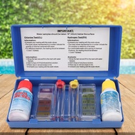 PH Chlorine Testing Kit Water Quality Test Box Accessories for Swimming Pool