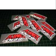 STIKER MOTOR. STIKER KING DRAG