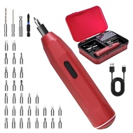 Electric Screwdriver3.6V Cordless Power ScrewdriverCordless Drill32-In-1 S2-Steel BitsMax 8 M1500 MA