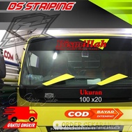Ct-138 Cutting Stiker Variasi Kaca Mobil Truk Bismillah Latin bagus murah timbul menyala