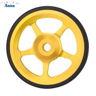 【Anna】Easy to Replace and Use 60mm Aluminum Alloy Easy Wheel for Brompton Folding Bike