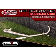 4S1M GP1 open pipe Honda wave 125 (racing use)