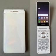 Samsung Galaxy Folder2 White G160N 2GB RAM 32GB ROM 4G LTE Wifi android Flip Used Smartphone