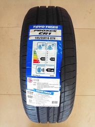 185/55R16 TOYO CR1 ยางใหม่กริ๊ปปี2022🎏ราคา1เส้น✅แถมจุ๊บลมยางแท้👍มีรับประกันนาน3ปี ไม่จำกัดระยะทาง👍✅❤