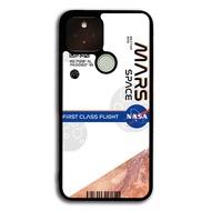 NASA Custom Google Case PIXEL 2, 2XL, 3, 3XL, 3A, 3A XL, 4, 4XL, 5, 5XL, 6, 6 Pro Mars flight ticket