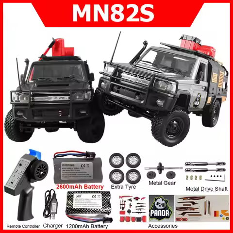 MN82 MN82PRO MN82S MN82T RC Car 1/12 4WD 2.4G Remote Control Car Climbing Off-road RC Crawler LED Li