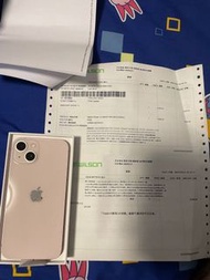 iPhone 13 256 GB Pink連apple care 20w原廠充電器
