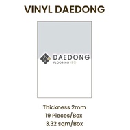 KAYU Daedong Vinyl Flooring - Vinyl Floor - Wood Flooring - Vinyl Flooring - 2mm (3.32m2)/3mm Thick 