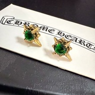 Chrome Hearts outlet綠寶石耳環