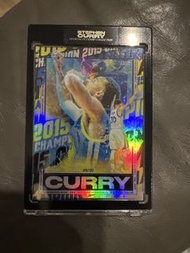 Stephen Curry 2015 Championship 限量版球員卡
