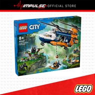 LEGO 60437 City Exploration Jungle Explorer Helicopter at Base Camp