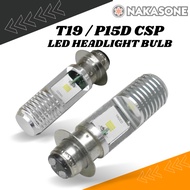 T19 P15D CSP LED MOTORCYCLE HEADLIGHT BULB LED BULB LAMPU DEPAN HEAD LAMP LED BULB