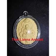 Thai Amulet泰国佛牌 LP Thuad riding on Elephant with Naga overhead. by AJ Sanrerng with Clear Waterproof