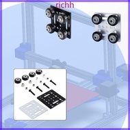 Richh Precise Engineered V Gantry Plate Wheel For 2020V slot Extrusion Smooth Motion
