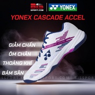 Genuine Yonex Cascade Accel Badminton Shoes - Light, Breathable Shoes, Outstanding Design, Elasticity And Good