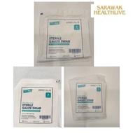 Profix Sterile Gauze Swab 5x5cm /7.5x7.5cm/10cm x10cm 12-ply