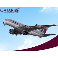 AIRBUS A380-800 QATAR Airways Commercial Airplane Paper Model Airplane Model