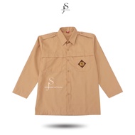 Long Sleeve Girl Scout Uniform I Junior High School & Senior High School I Official Uniform I High S