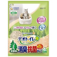 デオトイレ 針葉樹の飛び散らない消臭・抗菌チップ 4L×2個 (まとめ買い) システムトイレ各社共通