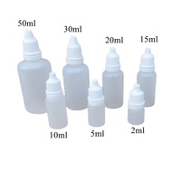 【Special offer】 10/15/20/30/50ml Empty Plastic Squeezable Dropper Bottles Eye Liquid Dropper Refillable Bottles Empty Bottle For Eye Drops