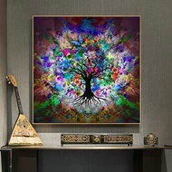Tree of life by Gustav Klimt Scandinavian Landscape Wall Art Canvas Canvas printing and Prints Abstr