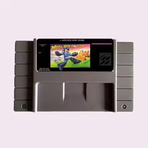 High Quality 16 Bit Mega Man Soccer NTSC Big Gray Game Card For USA Version Game Player