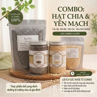 Oatmeal Combo & Pure Chia Seeds - Healthy Breakfast