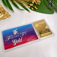 [Gold &amp; Co]Emas 999.9 New Gold Bar Further Top 100 gram Gold 916 Emas Tulen