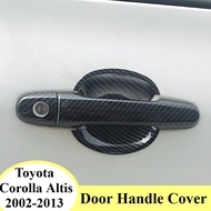 Toyota Corolla Altis 4pcs Door Handle Cover Accessories,ALTIS Outer Door Handle Beauty Trim