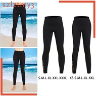 [szlztmy3] Diving Wetsuit Pants Leggings Snorkeling Surfing Sailing Diving Pants